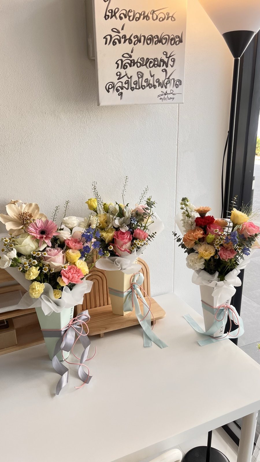 บรรยากาศร้าน Flower by Phakwalan บางซื่อ