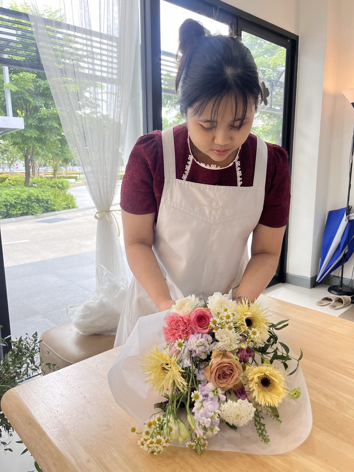 คลาสเรียนจัดดอกไม้